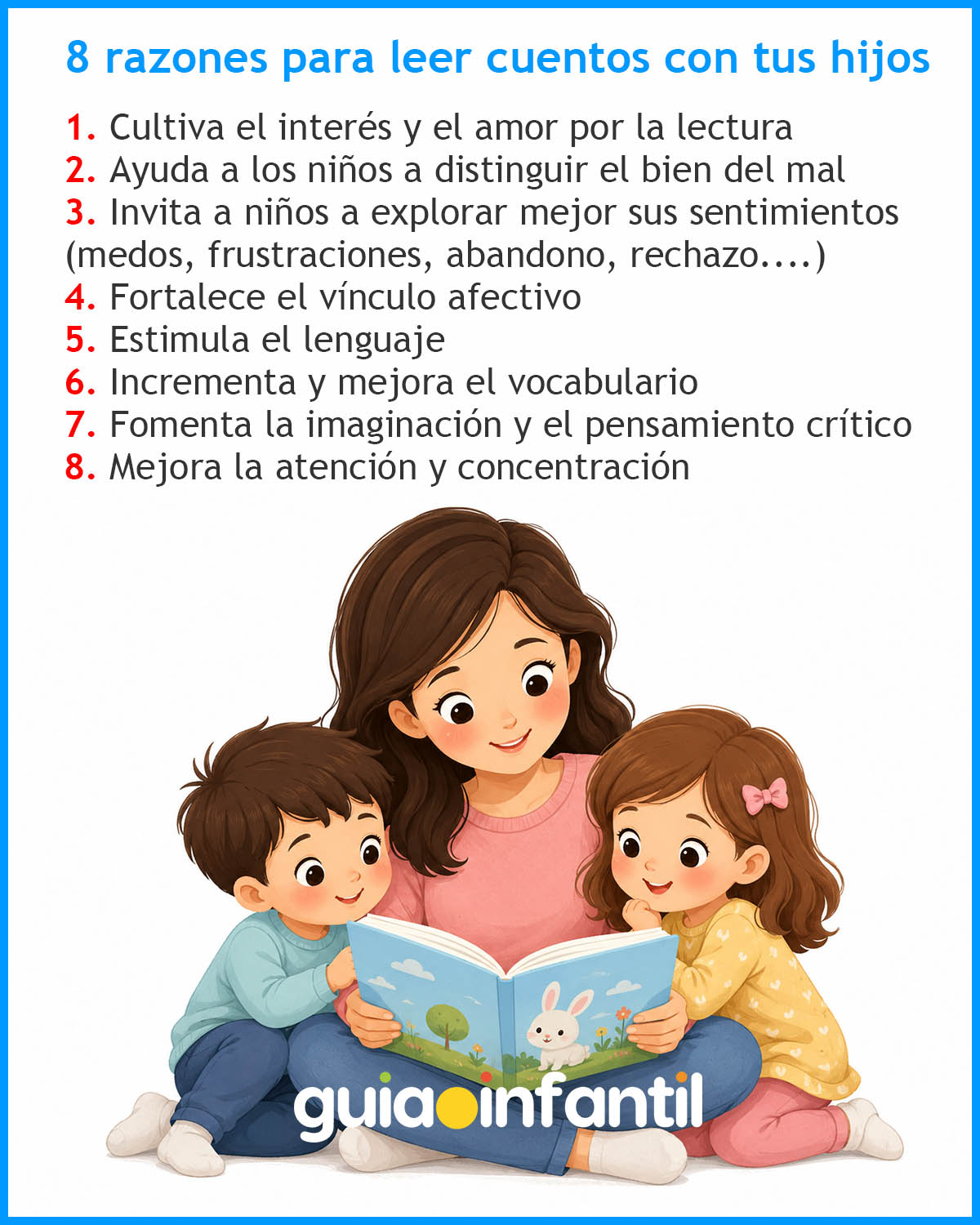 razones para leer cuentos con los hijos