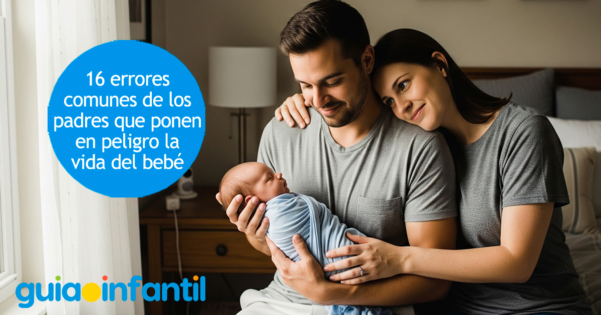 Errores parentales que ponen en riesgo a un bebé