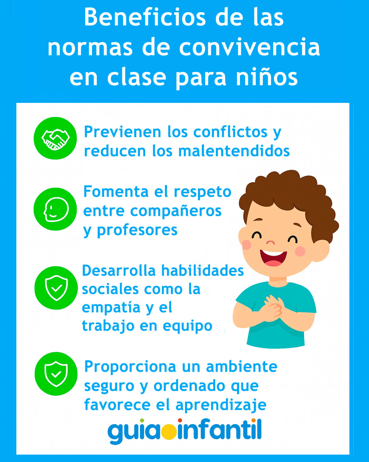 Beneficios de las normas de convivencia