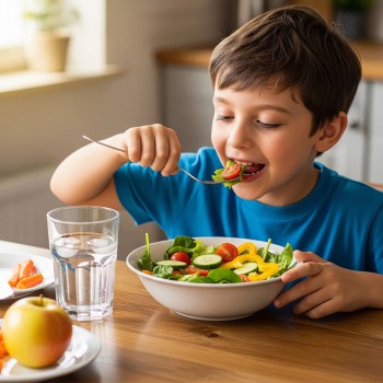Dieta infantil saludable para afrontar el fin de curso escolar