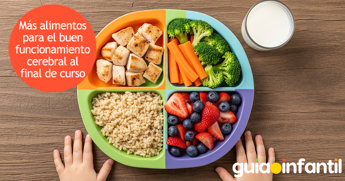 Alimentos que estimulan el cerebro infantil