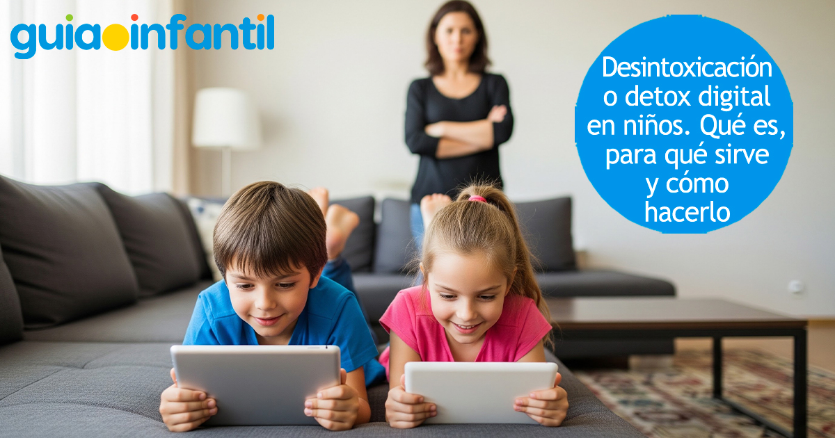 Qué es el detox digital en niños