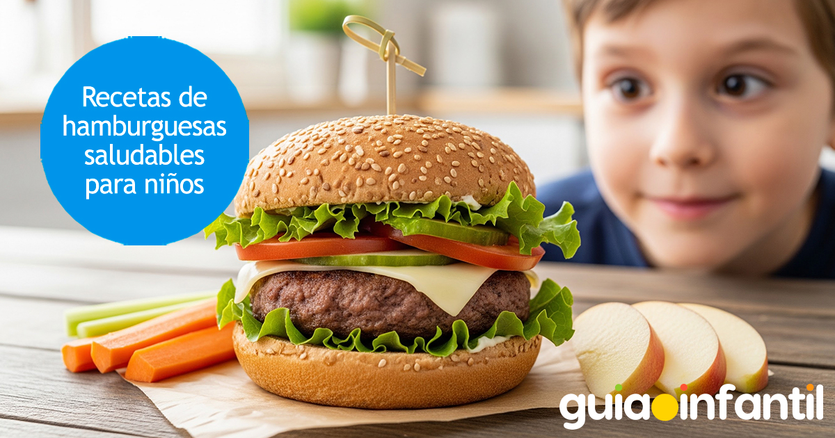 Recetas saludables de hamburguesas para niños