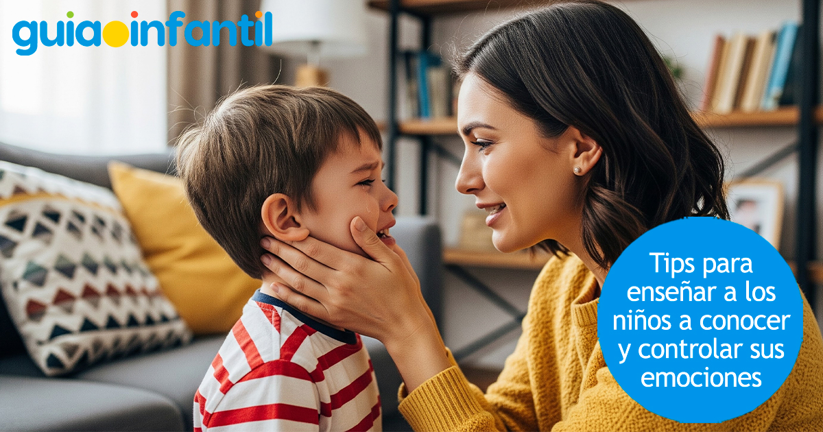 Enseñar a los niños a controlar sus emociones