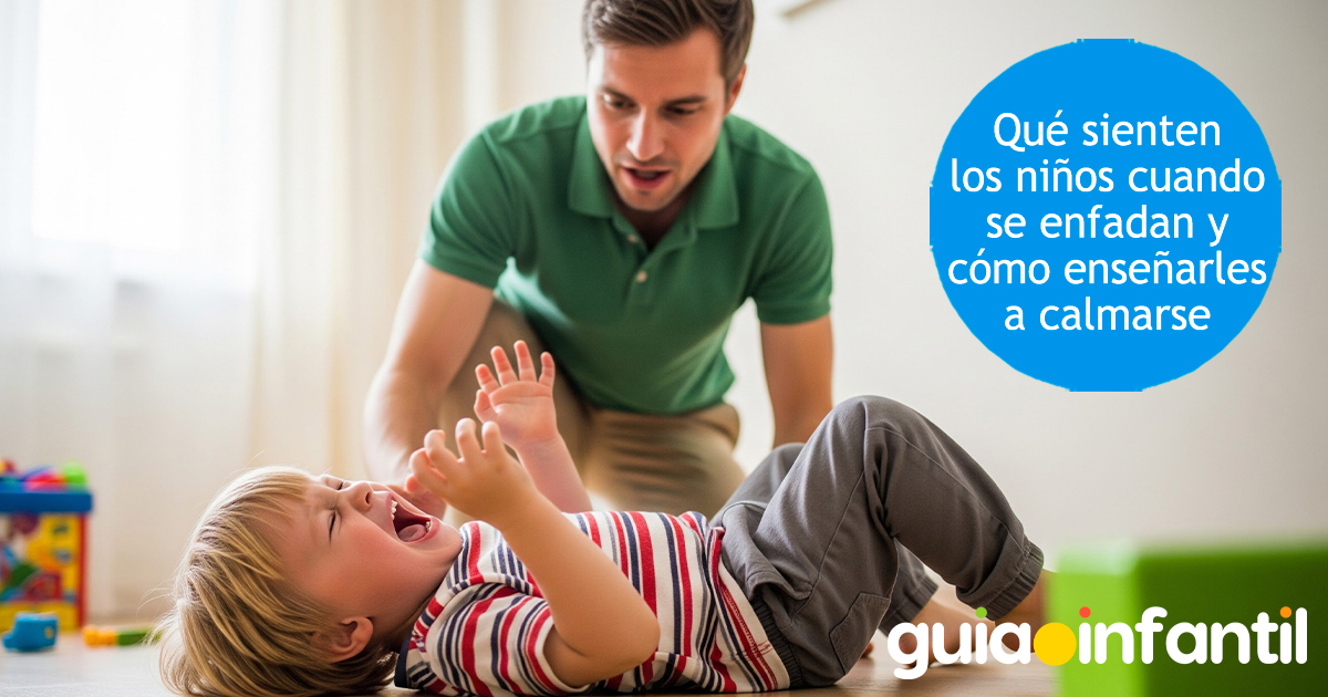 ¿Qué hacer cuando los niños se enfadan?