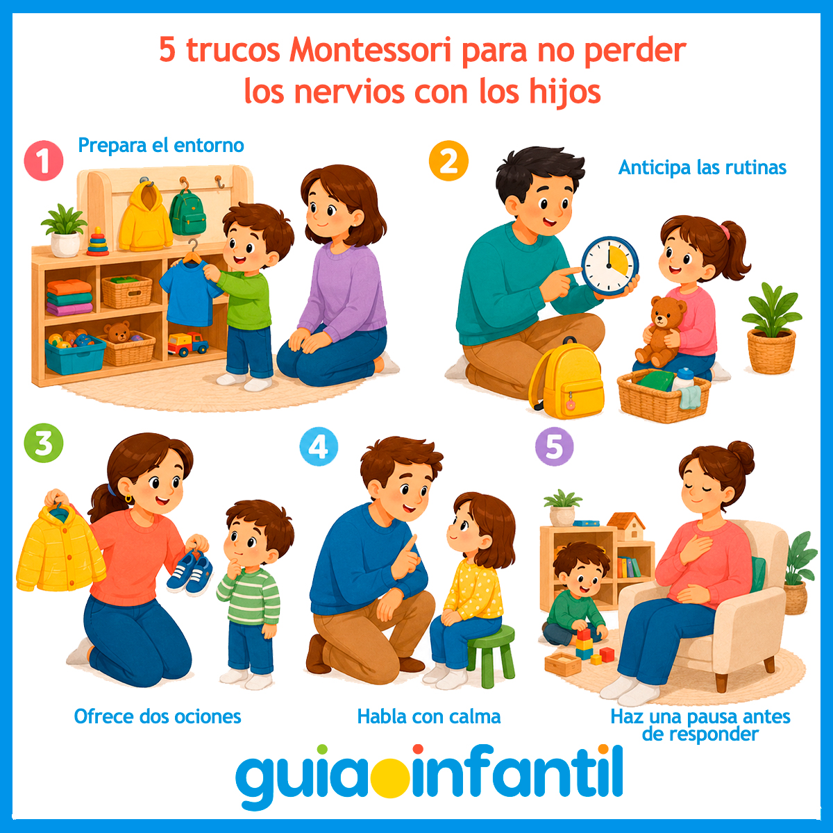 Trucos Montessori para padres