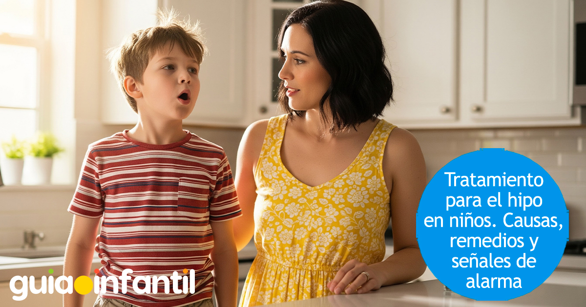 Tratamiento del hipo en niños