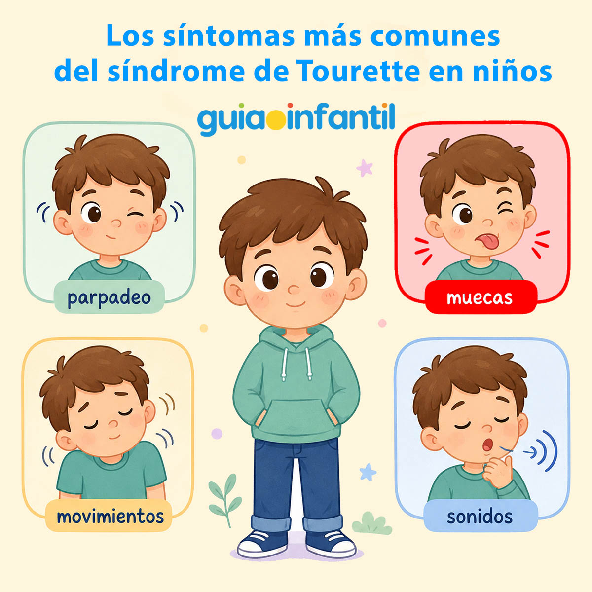 sindrome de tourette en niños