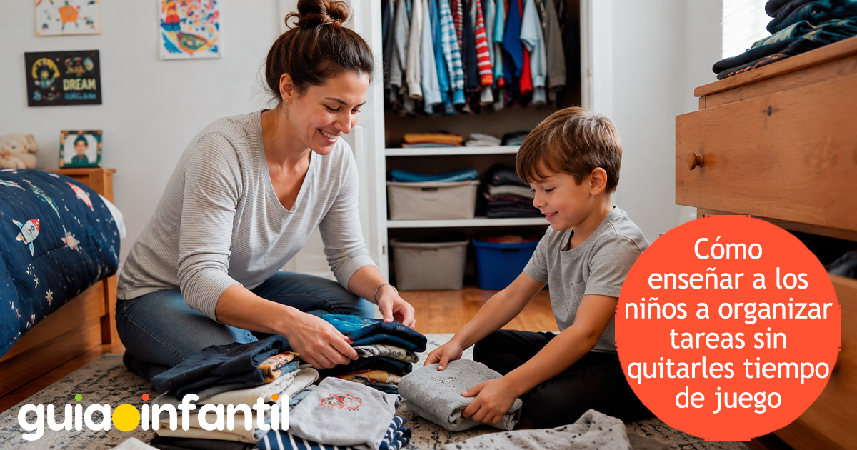 Enseña a tus hijos a organizar su tiempo