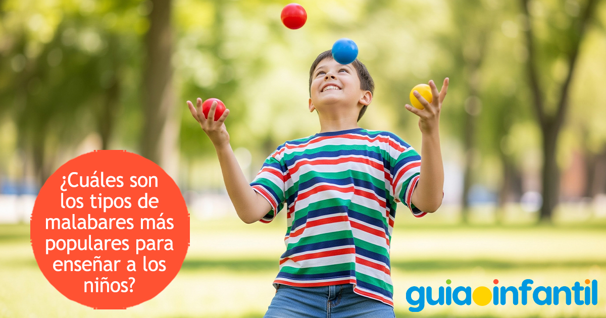 Tipos de malabares para niños