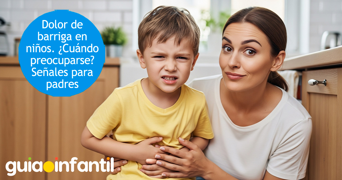 Dolor de barriga en niños