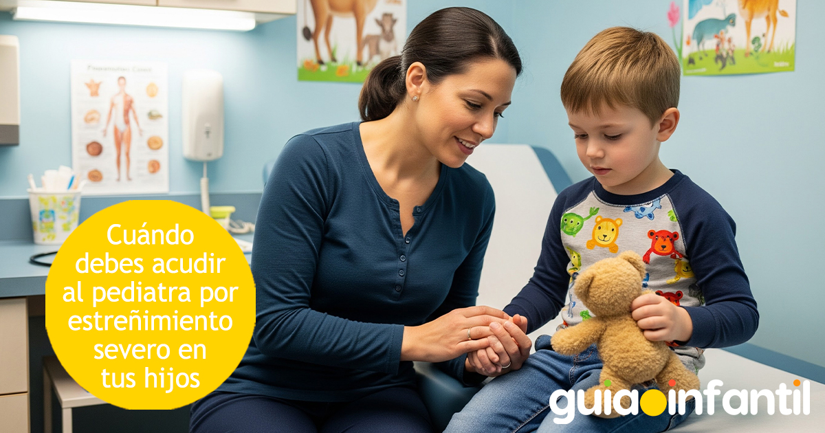 Cuando llevar al pediatra a los niños por estreñimiento