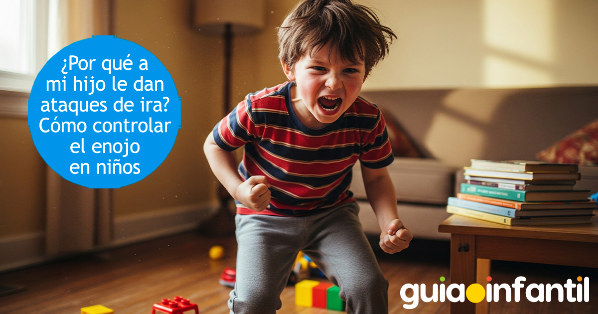 Niños que tienen ataques de ira