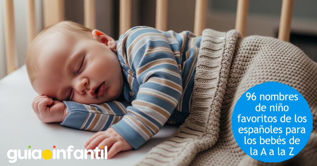 Nombres favoritos para bebés españoles