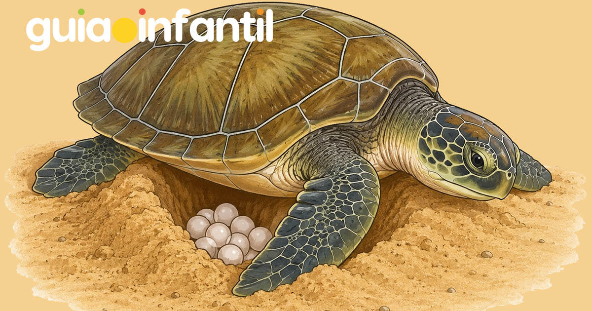 tortugas marinas para niño