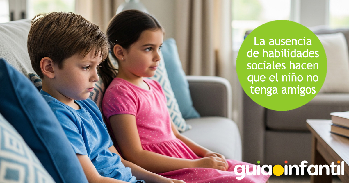 Ausencia de habilidades sociales en los niños