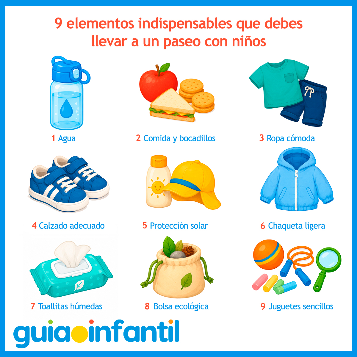 Elementos para un paseo familiar
