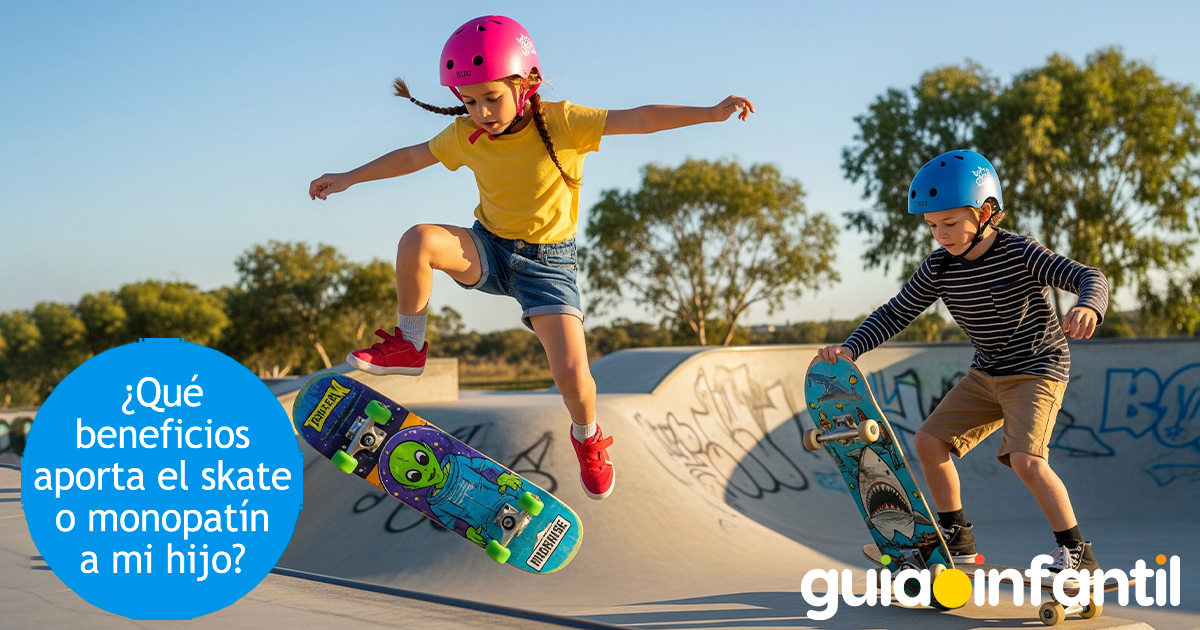 Beneficios del skate para los niños
