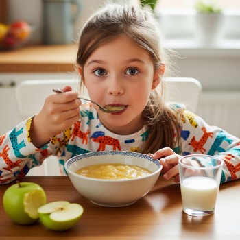 Recetas de dieta blanda para niños y bebés enfermos