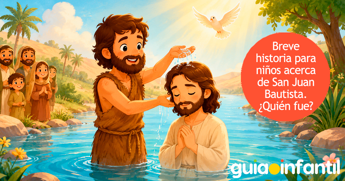 Historia de San Juan Bautista para niños