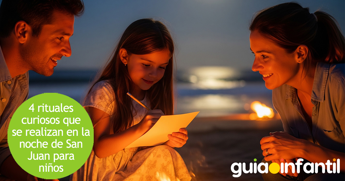 Rituales de la noche de San Juan para niños