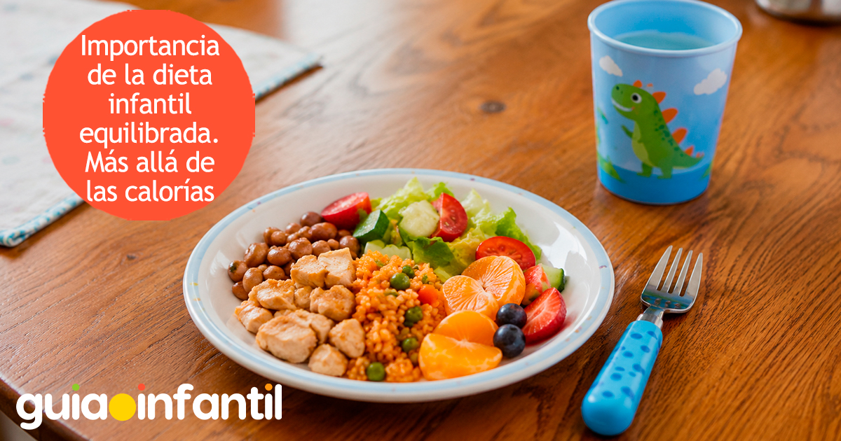 Importancia de las calorías en la dieta infantil