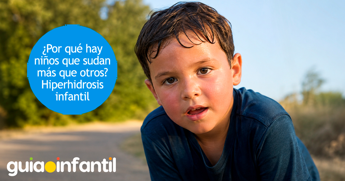 ¿Qué es la hiperhidrosis infantil?