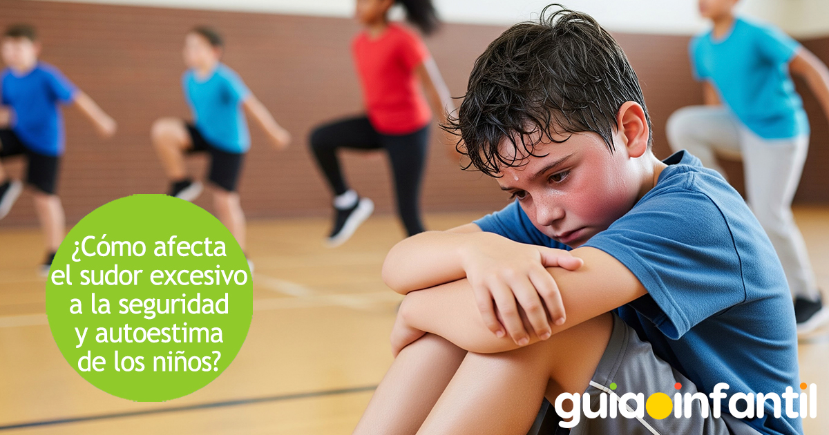 Sudor excesivo y autoestima infantil