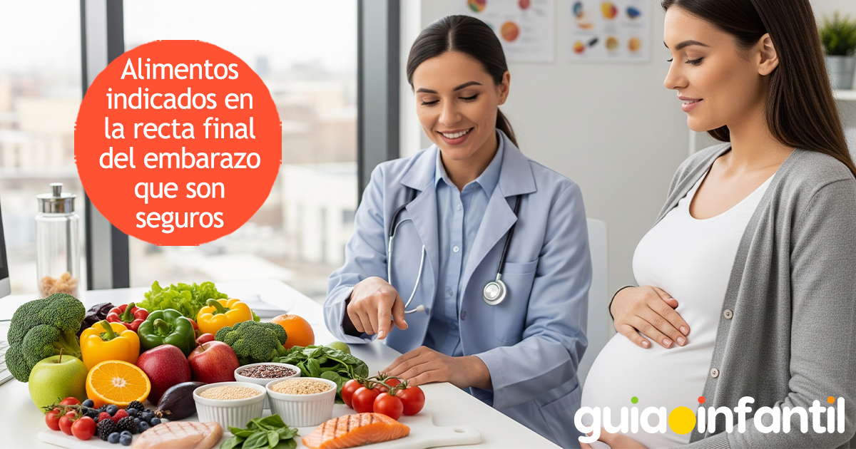 Alimentos para la recta final del embarazo
