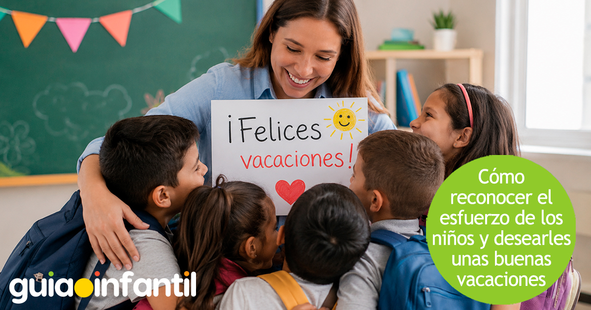 Cómo desear buenas vacaciones a los niños