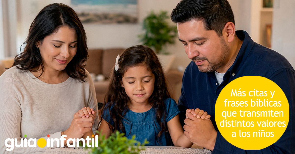Citas bíblicas que enseñan valores a los niños