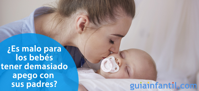 Cuándo tener demasiado apego es malo para bebés y niños