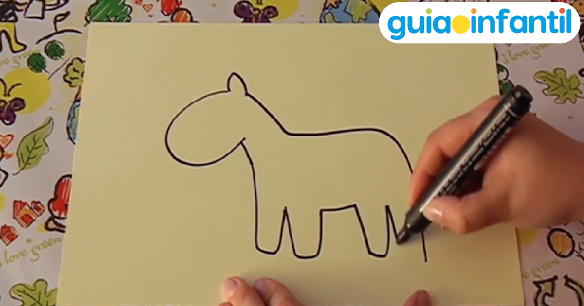 Aprende a dibujar un caballo