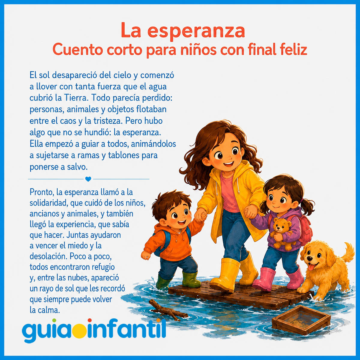 Versión corta del cuento La esperanza para niños