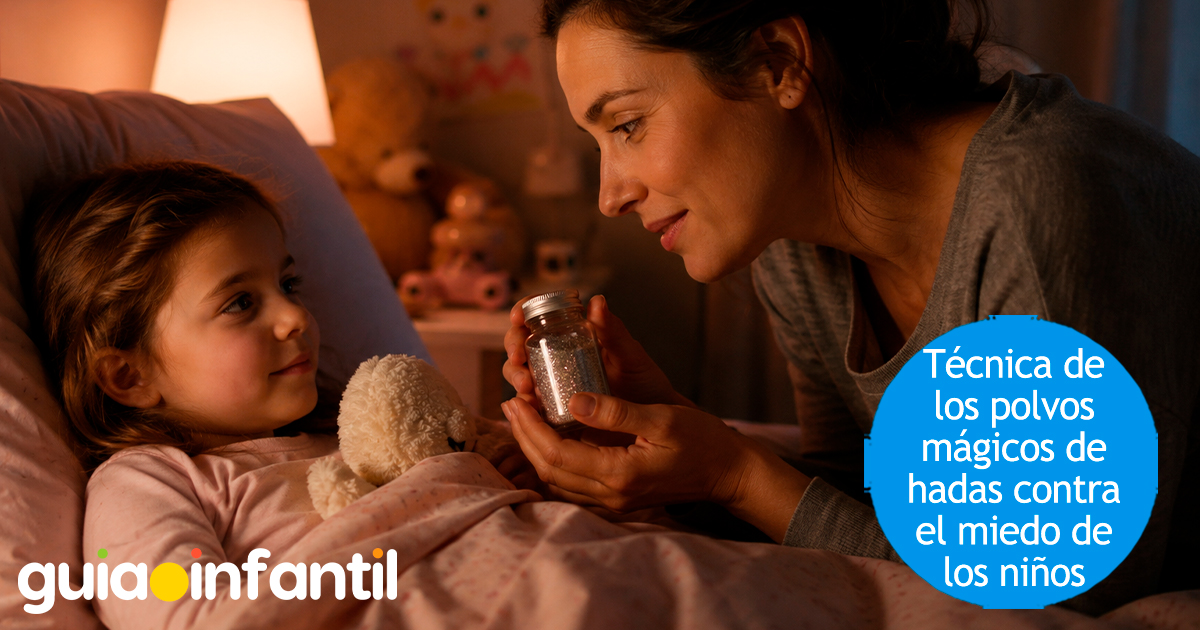 Polvos mágicos para los miedos de los niños
