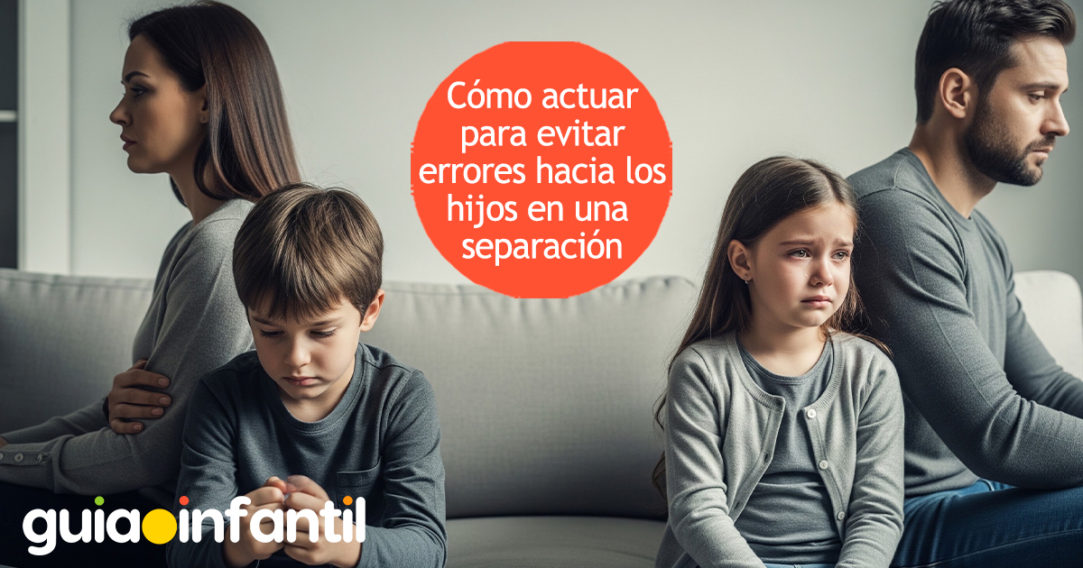 Errores de los padres en un divorcio