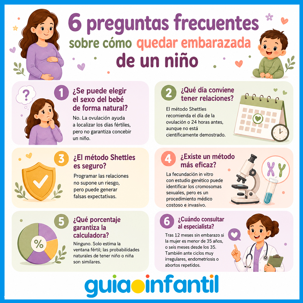 Quedar embarazada de un niño