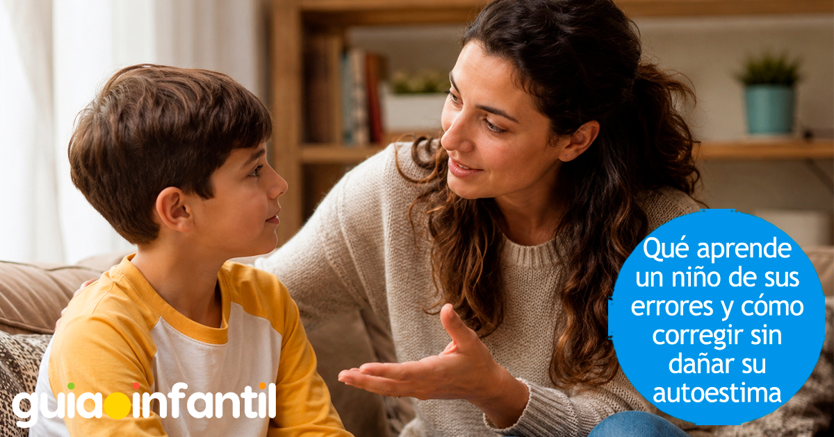 ¿Qué aprenden los niños de sus errores?