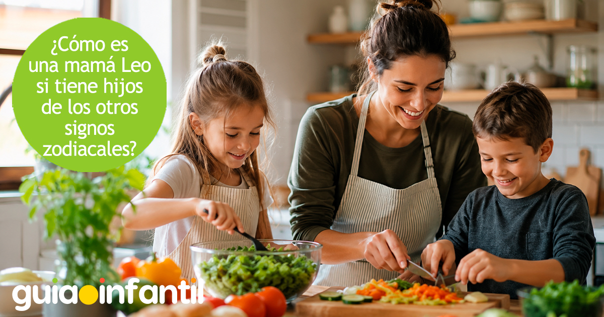 ¿Cómo es la mamá del signo Leo?