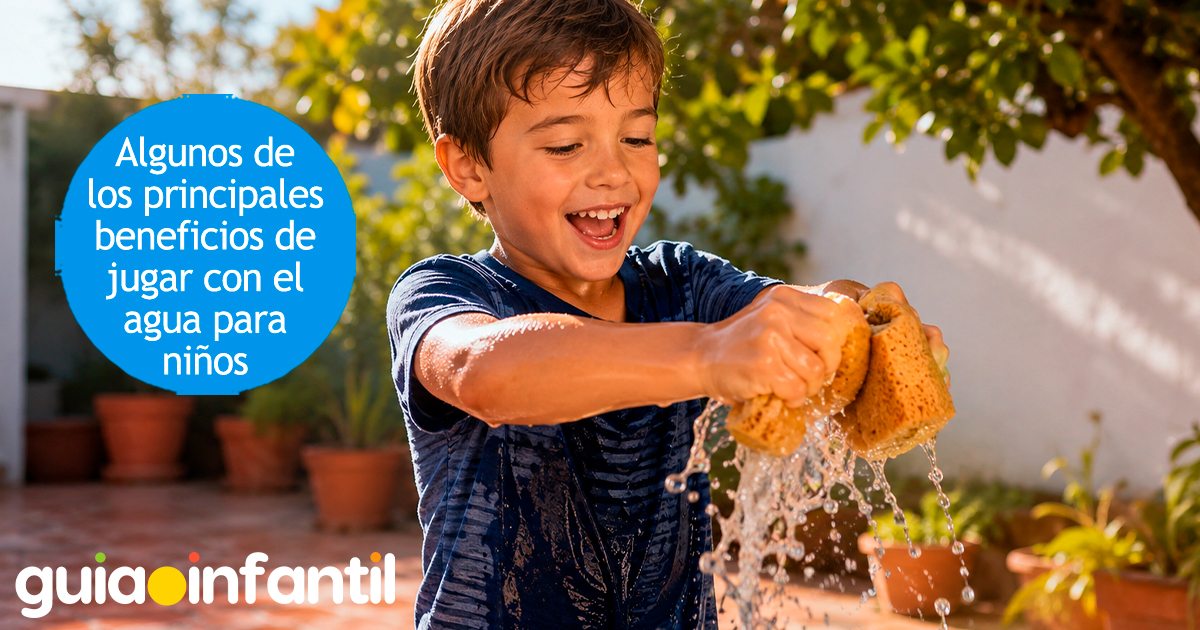 Beneficios de jugar con el agua