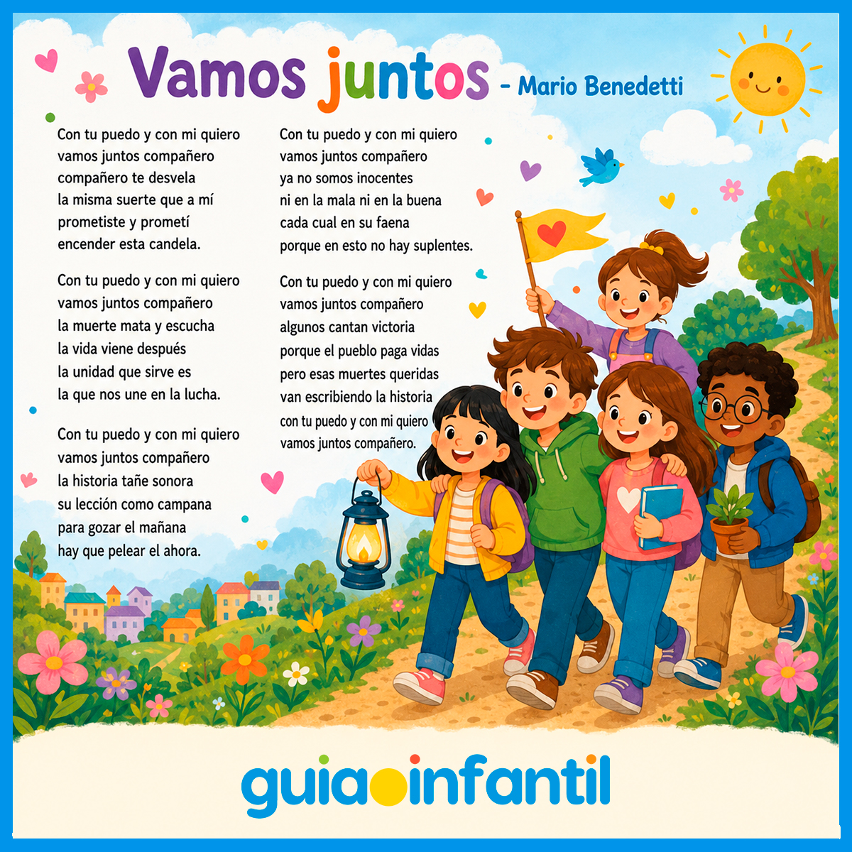 Poesía, Vamos juntos