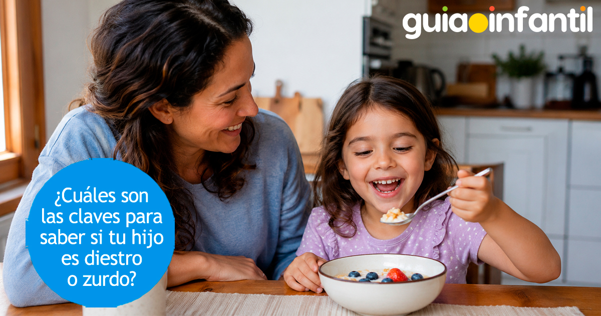 Cómo saber si un niño es zurdo