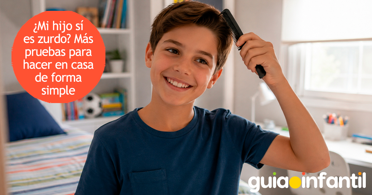¿Mi hijo es zurdi?