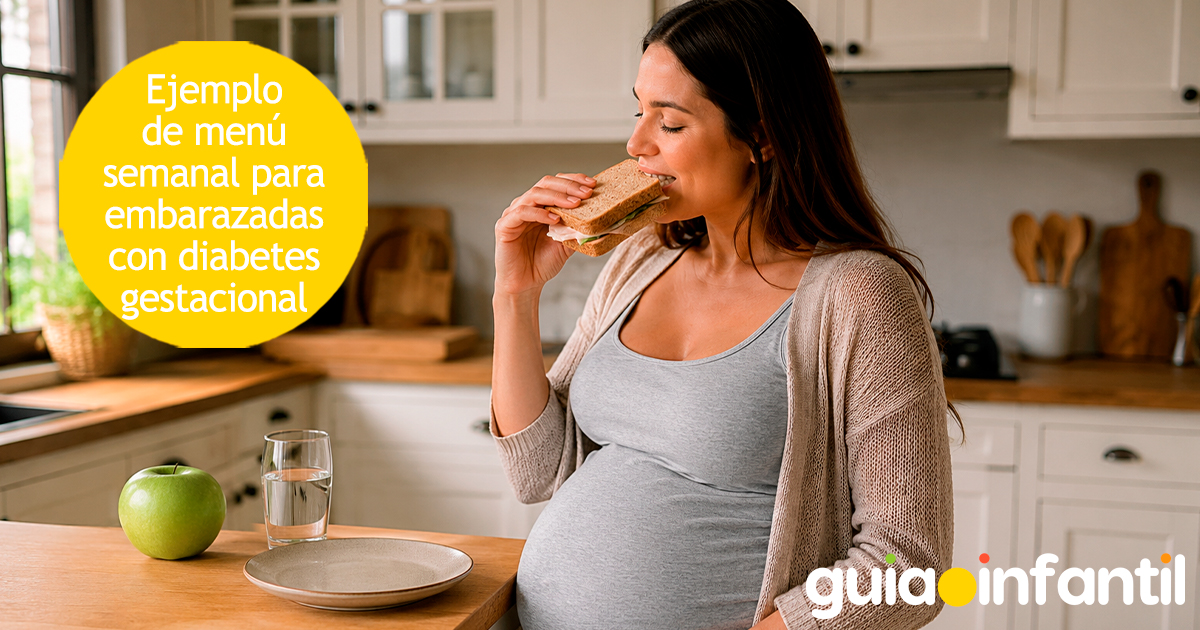 Ejemplo de menú semanal para diabetes gestacional