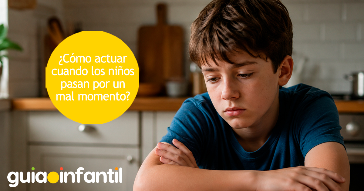 Qué hacer con niños que pasan por un mal momento