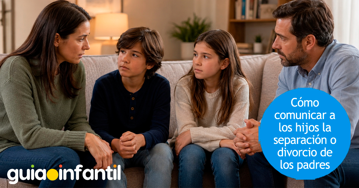 Cómo comunicar a los niños el divorcio