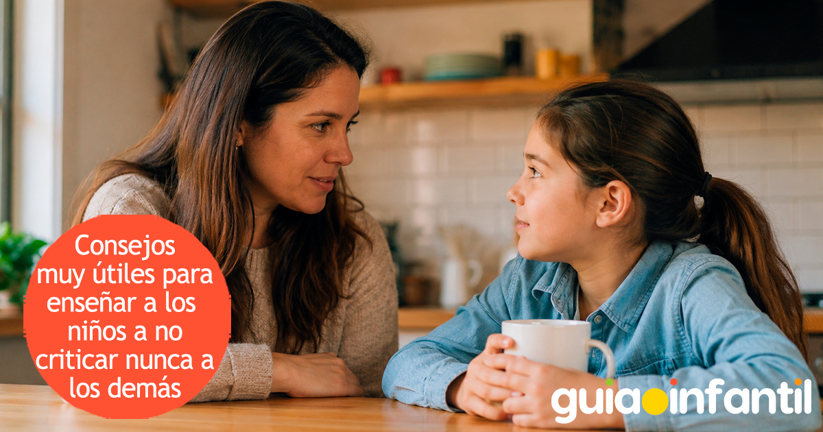 Consejos para que los niños no critiquen a los demás