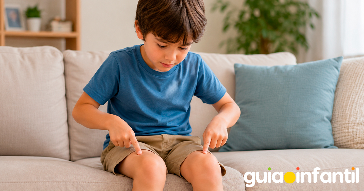 Dolor infantil en las rodillas