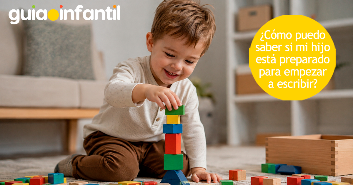 Cómo saber si mi hijo ya puede escribir
