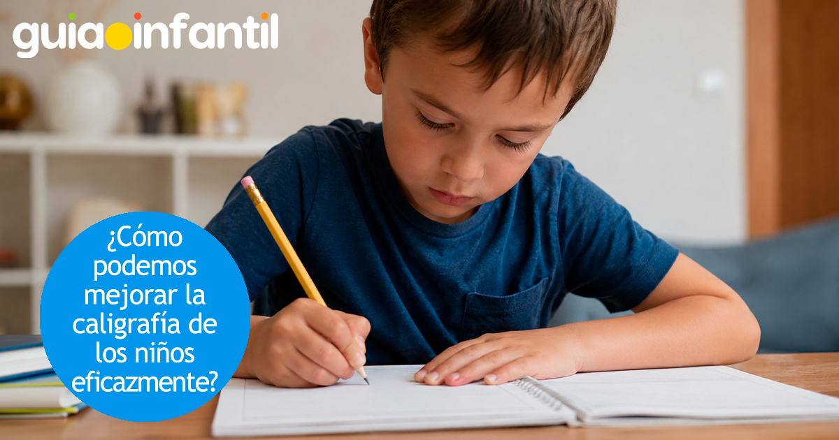 Cómo mejorar la caligrafía de los niños
